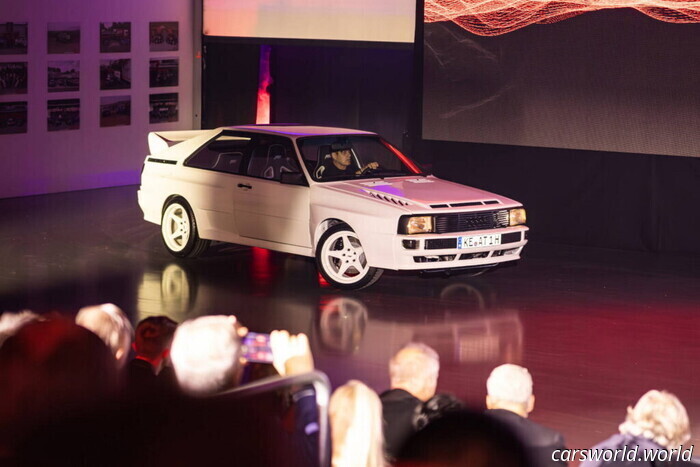 ABT's Ur-Quattro Restomod quasi triplica la potenza e si esaurisce in tre ore / Carscoops